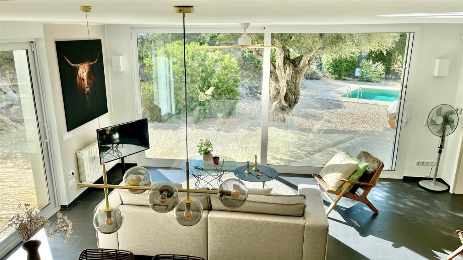 Moderne Villa zu verkaufen im Portet, Moraira. Costa Blanca.