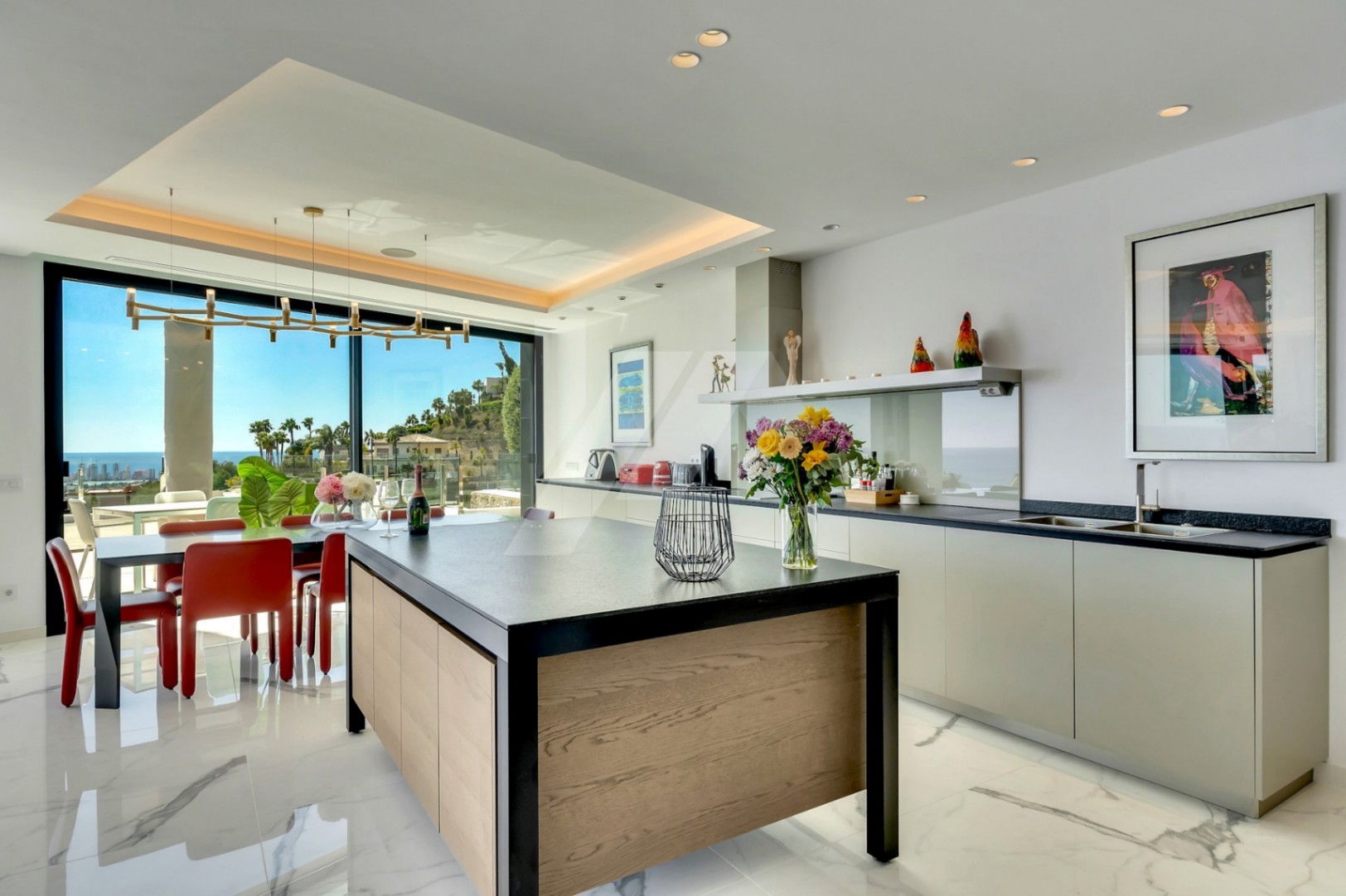 Villa de lujo con vistas panorámicas al mar en venta en Benissa, Costa Blanca.