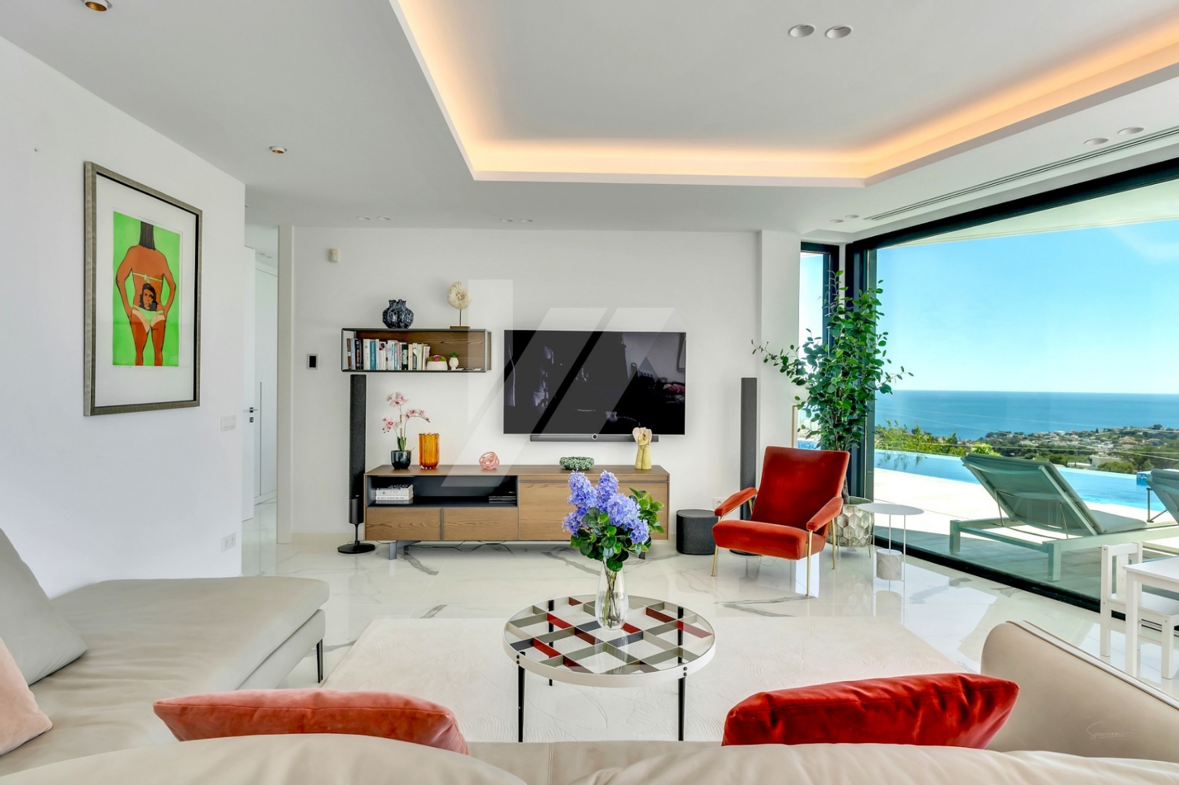 Villa de lujo con vistas panorámicas al mar en venta en Benissa, Costa Blanca.