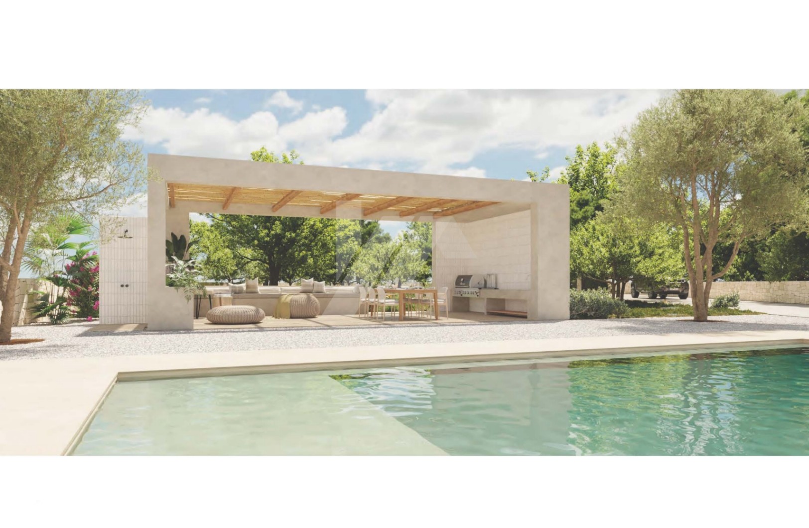 Exklusive mediterrane Villa mit großem Grundstück in der Nähe von Moraira, Costa Blanca.