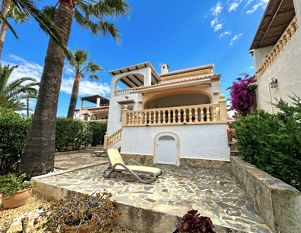 Bungalow zu verkaufen in Moraira, Costa Blanca.