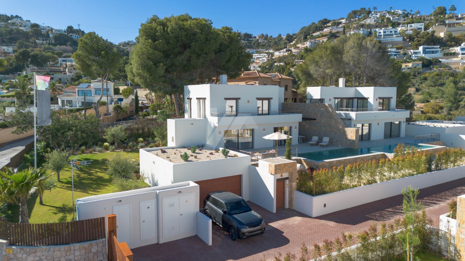 Luxusvilla mit Meerblick zu verkaufen in Moraira, Costa Blanca.