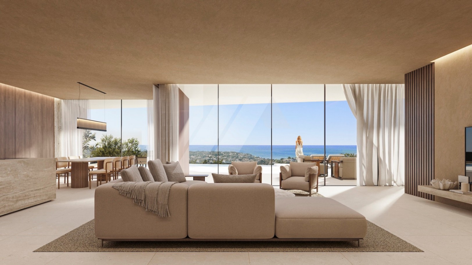 Luxusvilla mit Meerblick zu verkaufen in Benissa, Costa Blanca.