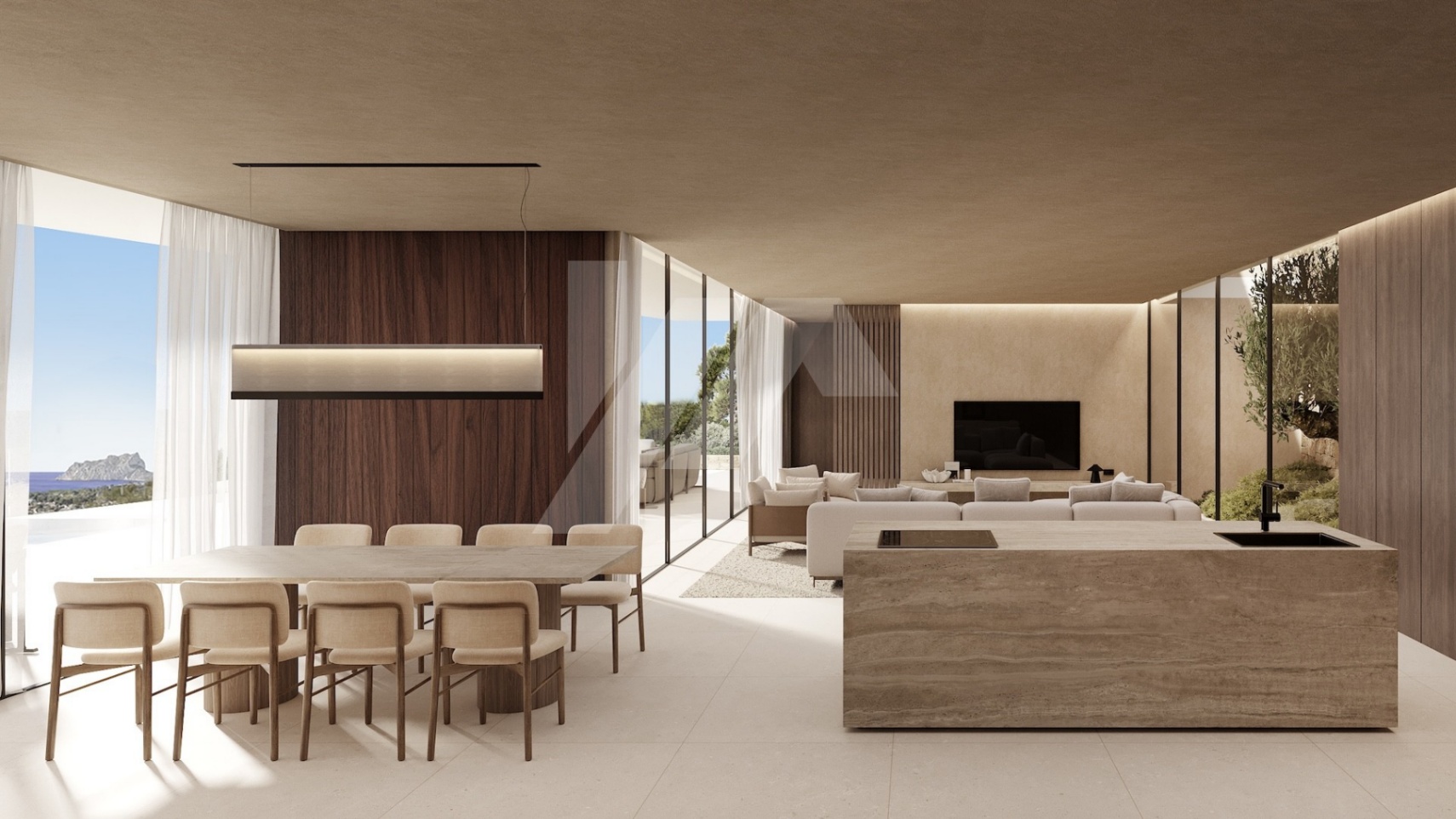 Luxusvilla mit Meerblick zu verkaufen in Benissa, Costa Blanca.
