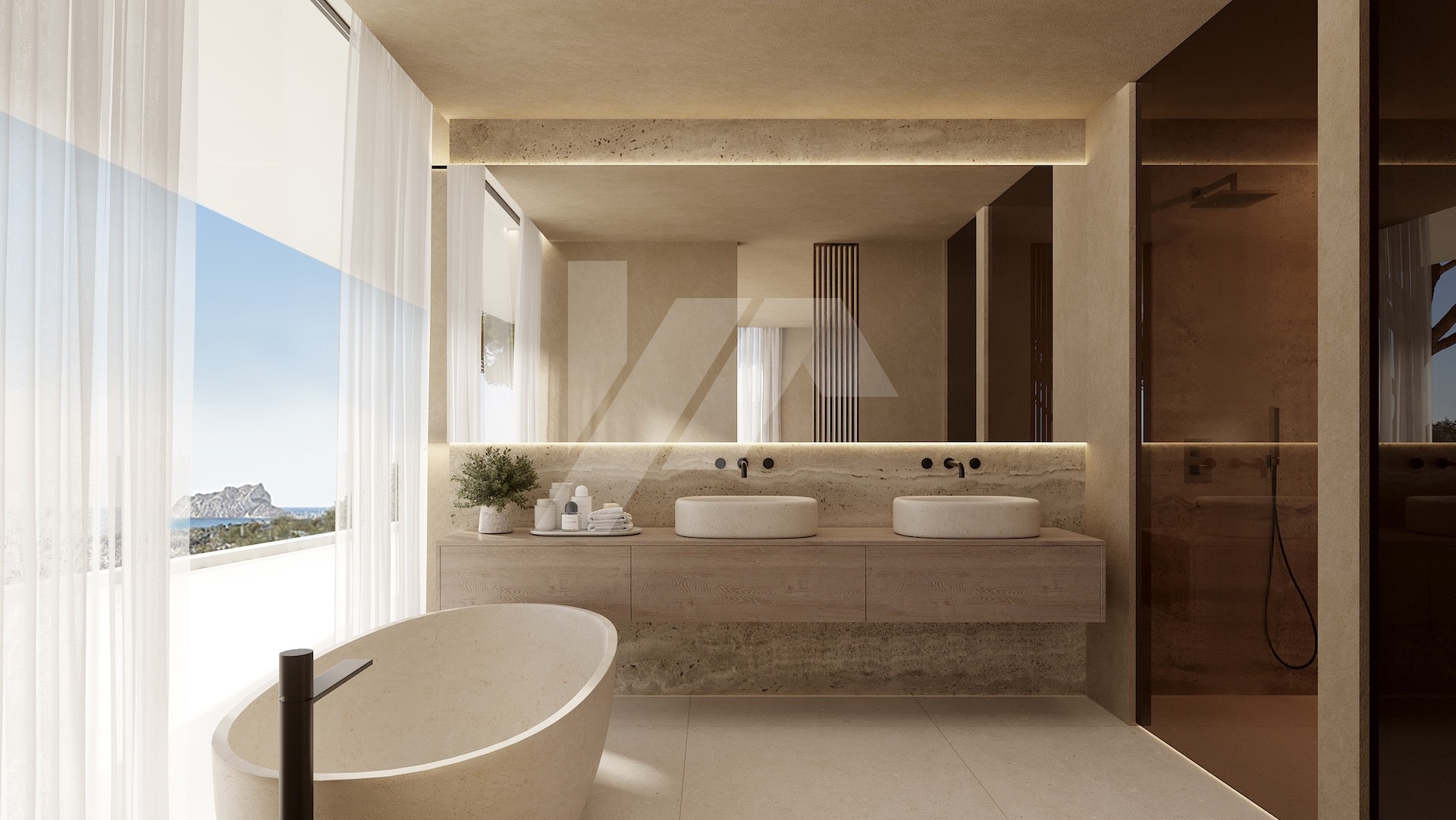 Luxusvilla mit Meerblick zu verkaufen in Benissa, Costa Blanca.