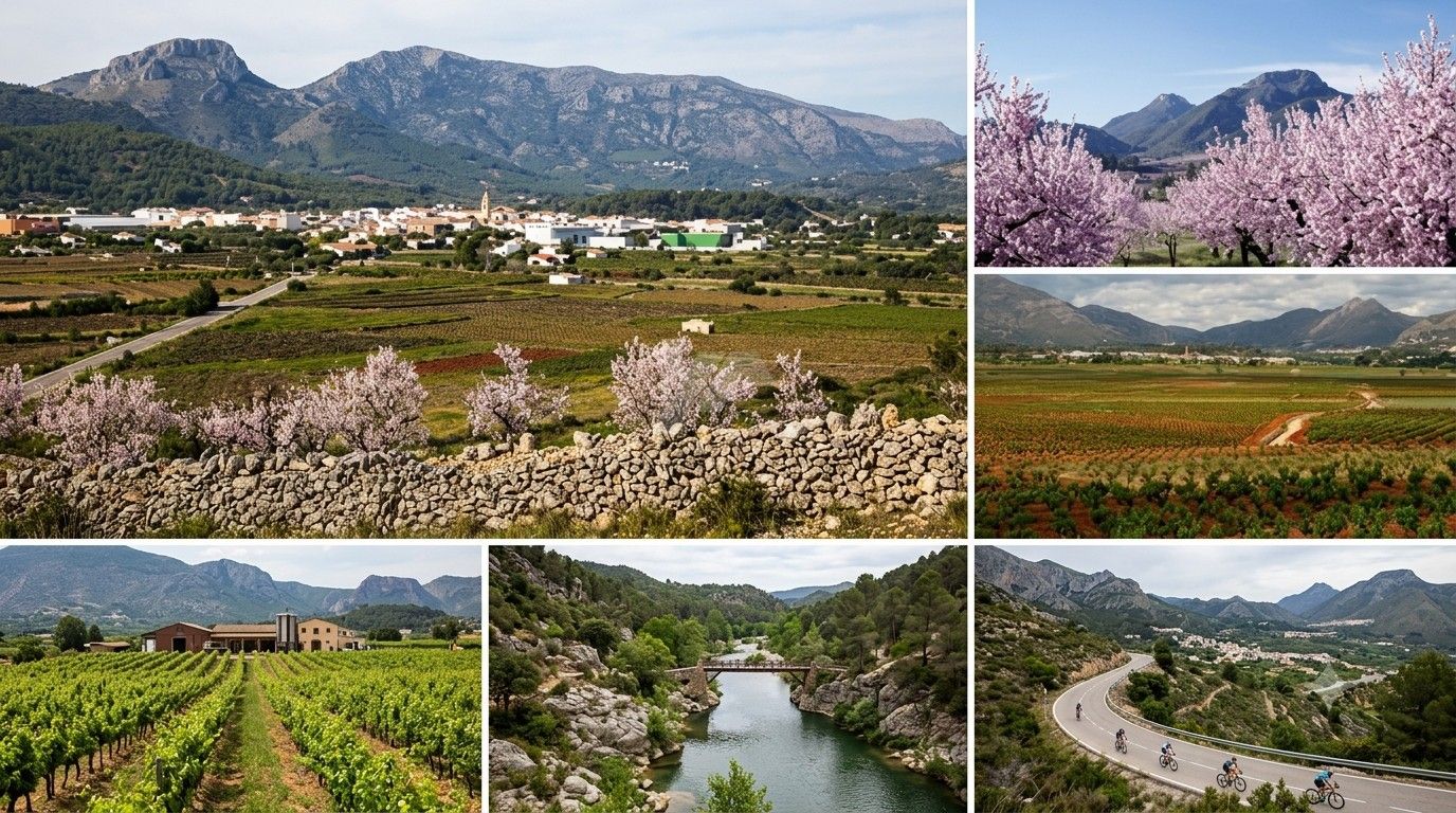 Grundstücke zu verkaufen in Jalón, Costa Blanca.