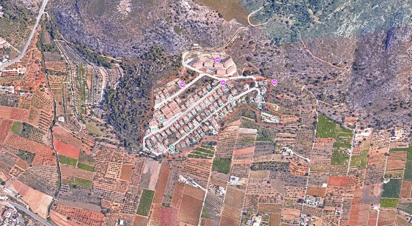 Grundstücke zu verkaufen in Jalón, Costa Blanca.