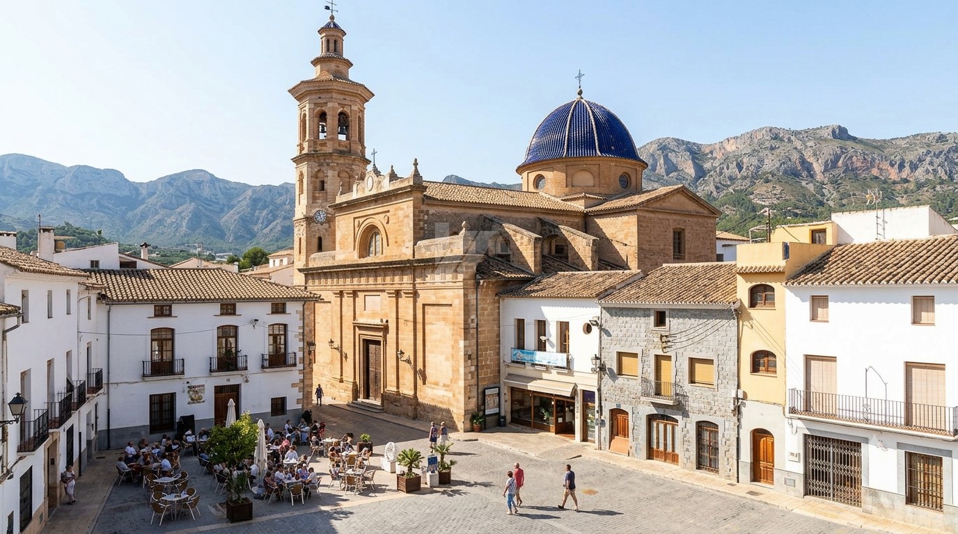 Grundstücke zu verkaufen in Jalón, Costa Blanca.