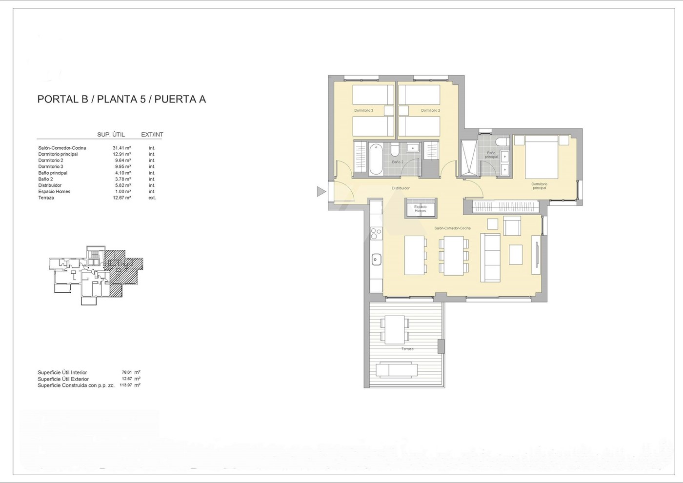 Wohnung zu verkaufen in Calpe , Costa Blanca.