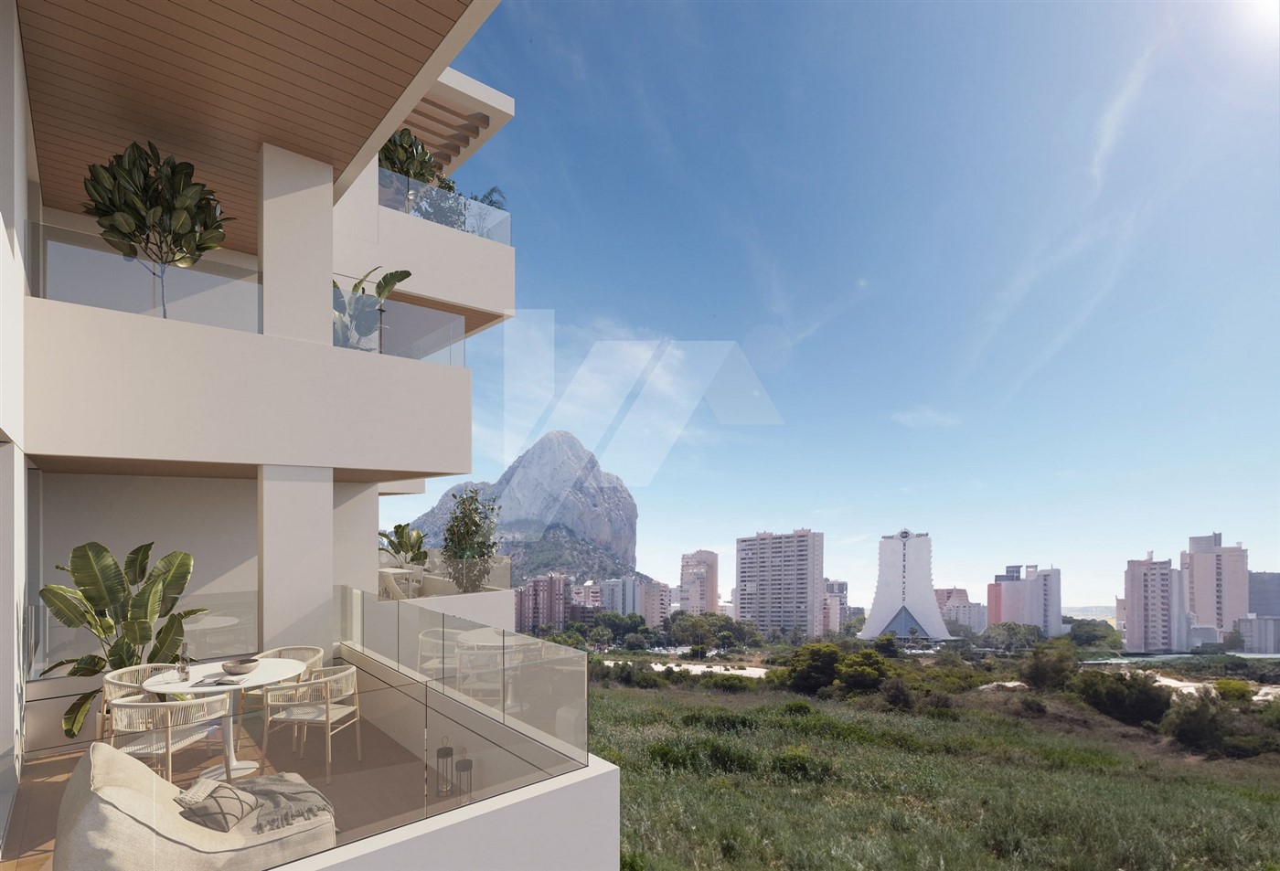 Wohnung zu verkaufen in Calpe , Costa Blanca.