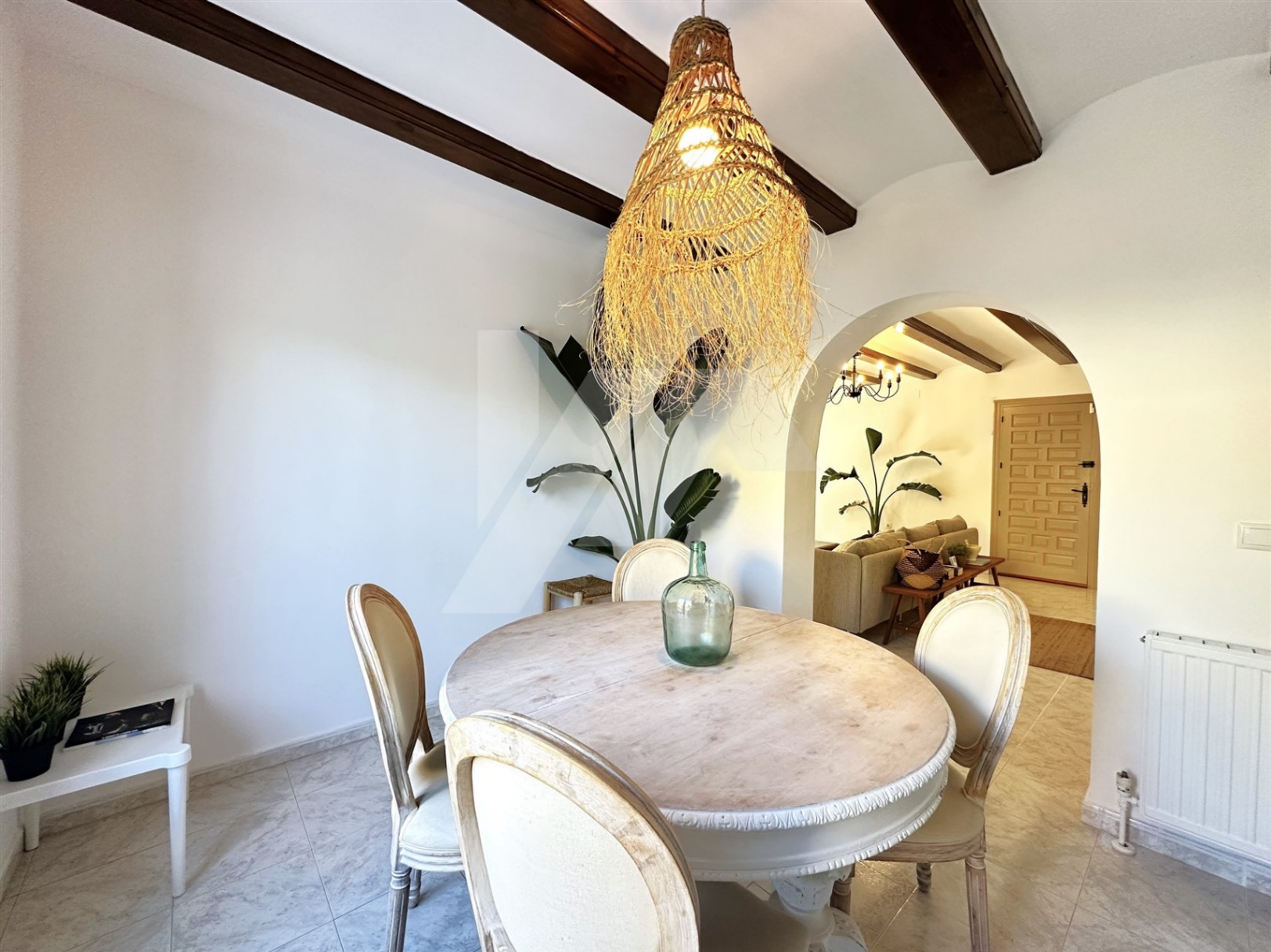 Haus zum Verkauf im mediterranen Stil von Moraira auf einer Ebene.