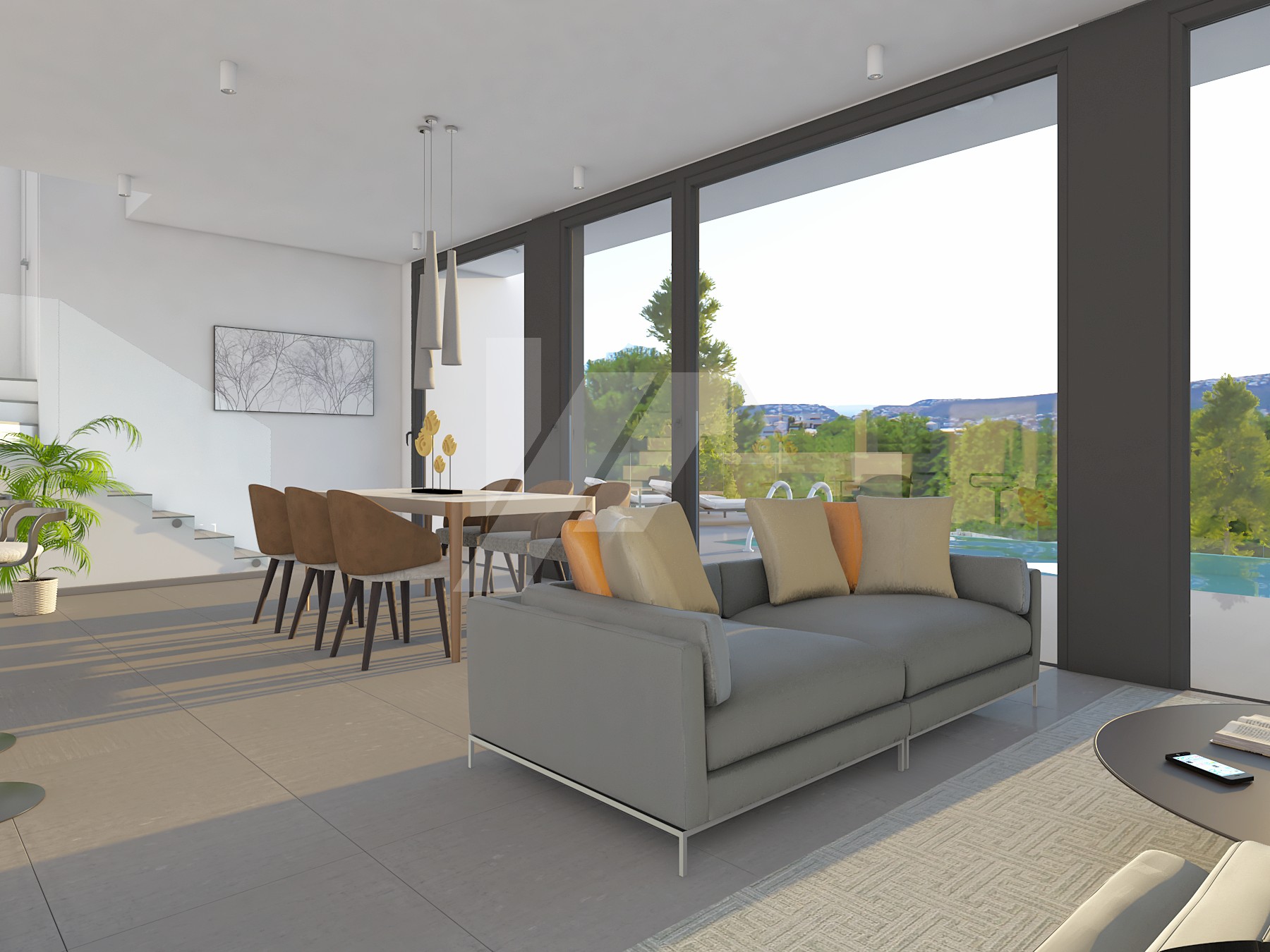 Villa/Haus zu verkaufen in Moraira, Costa Blanca.