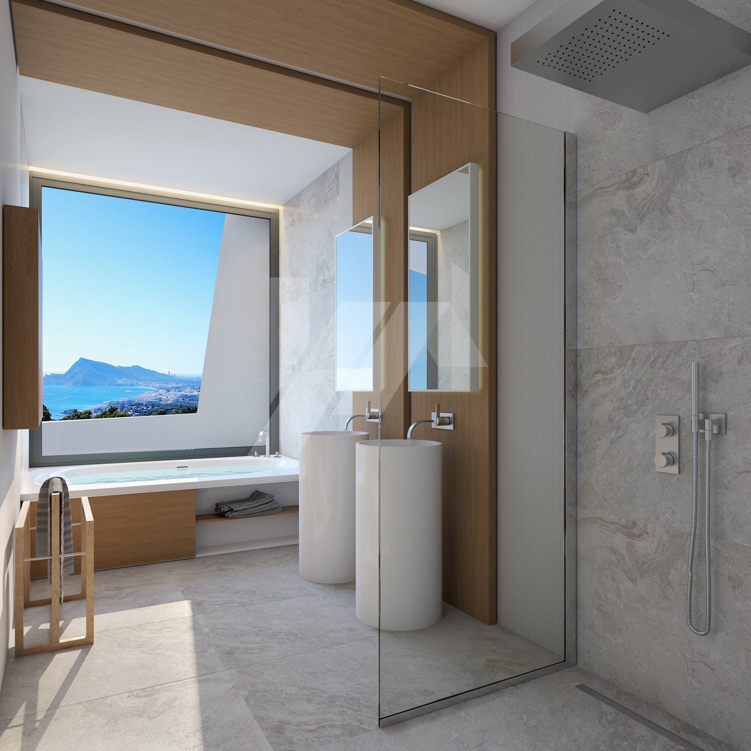 Modernes Villa-Chalet zu verkaufen in Altea Hills mit 4 Schlafzimmern und Infinity-Pool
