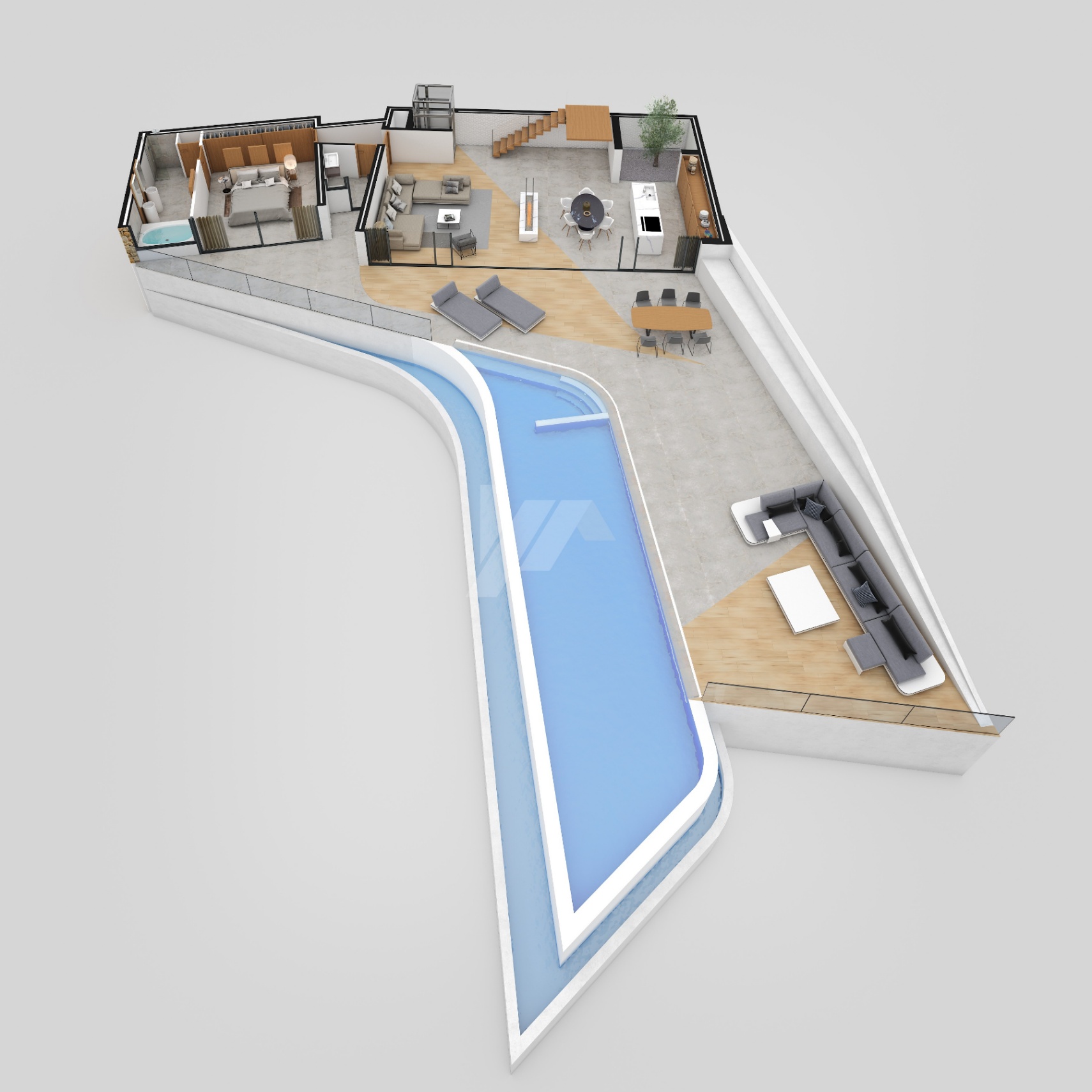 Modernes Villa-Chalet zu verkaufen in Altea Hills mit 4 Schlafzimmern und Infinity-Pool