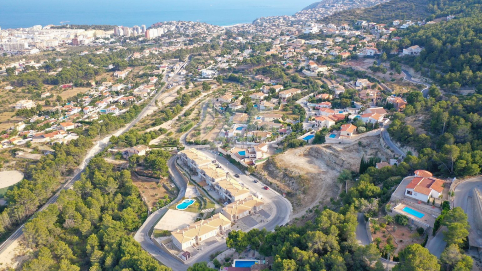 Parzelle zum Verkauf mit Meerblick in Calpe, Oltamar - 6004 m² Grundstück
