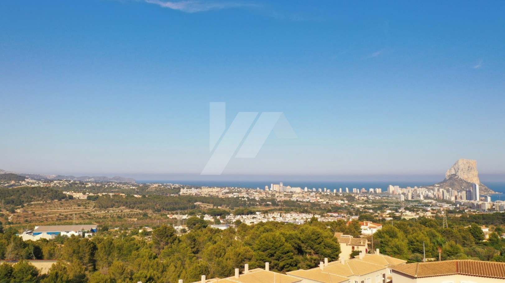 Parzelle zum Verkauf mit Meerblick in Calpe, Oltamar - 6004 m² Grundstück