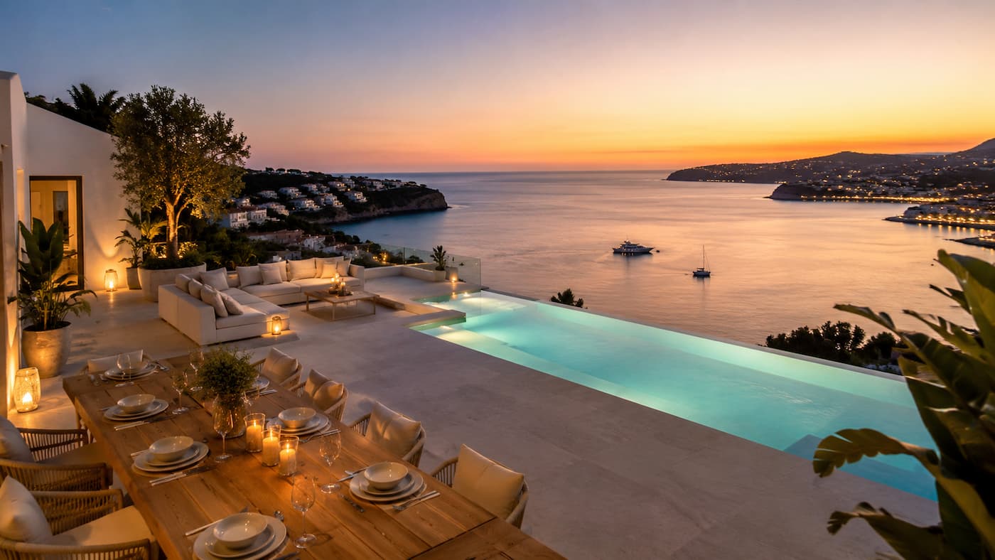 Ferienvermietung und Rendite in Moraira: Wie viel kann man in der Hochsaison wirklich verdienen?