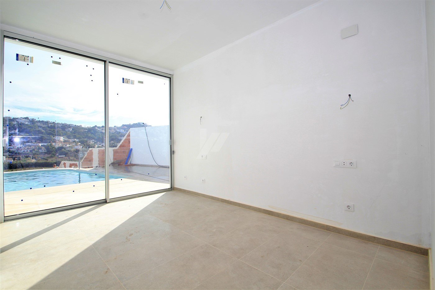 Neubau Villa in Moraira, Costa Blanca zu verkaufen.