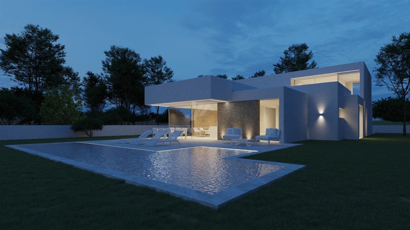 Neubau Villa zum Verkauf in Moraira, Costa Blanca.