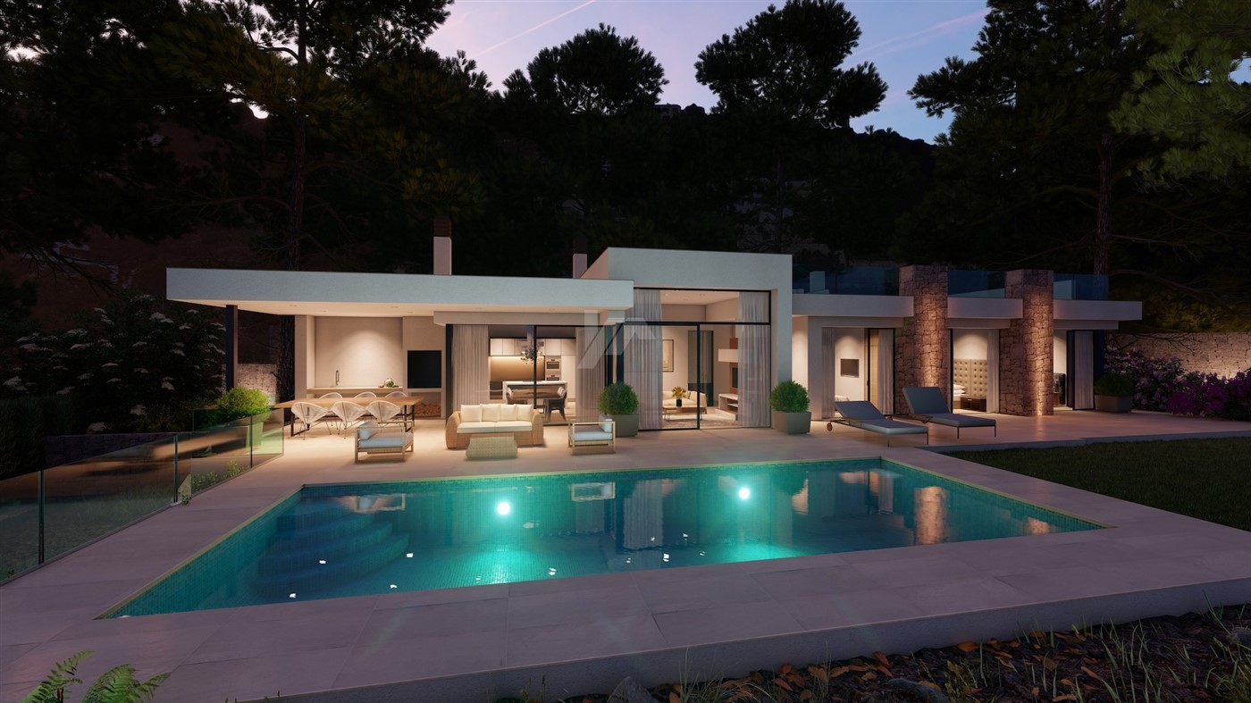 Luxus Meerblick Villa zum Verkauf in Benissa, Costa Blanca.