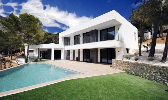 Luxuriöse Villa mit modernem Design in Altea la Vella, Costa Blanca.