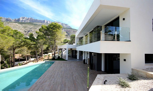 Luxuriöse Villa mit modernem Design in Altea la Vella, Costa Blanca.