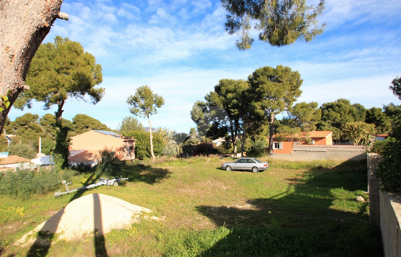Grundstück zu verkaufen in Moraira, Costa Blanca.