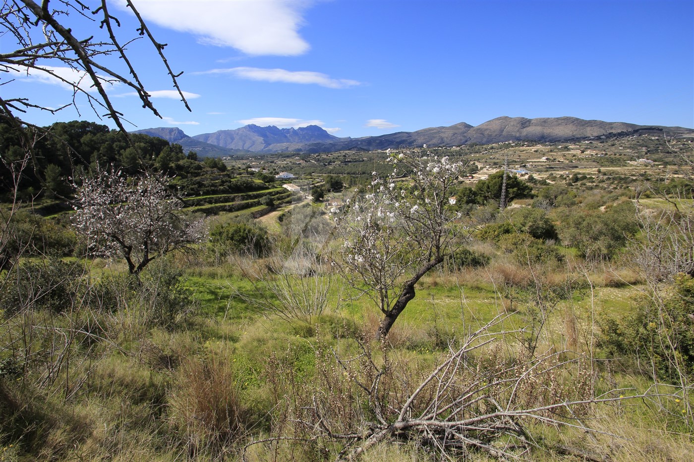 Grundstück mit freiem Blick in Benissa, Costa Blanca.