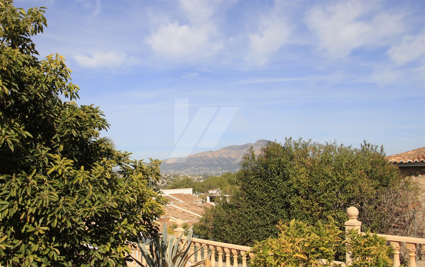 Grundstück mit schöner Aussicht in Benitachell, Costa Blanca.