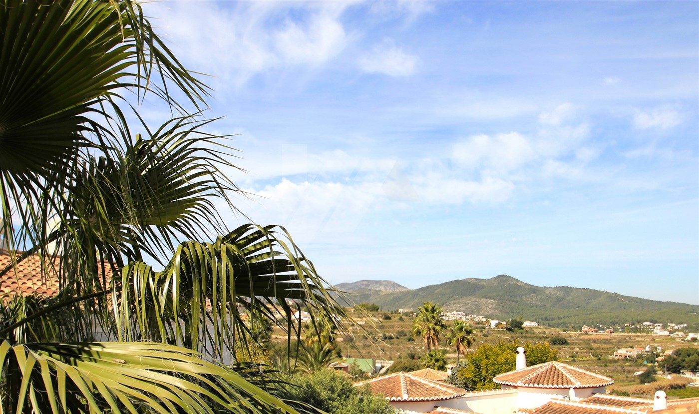 Grundstück mit schöner Aussicht in Benitachell, Costa Blanca.